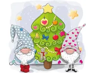 Cute Gnomes Hidden Stars image
