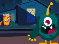 Funny Monster Jigsaw image
