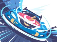 Fast Racing Car Hidden image